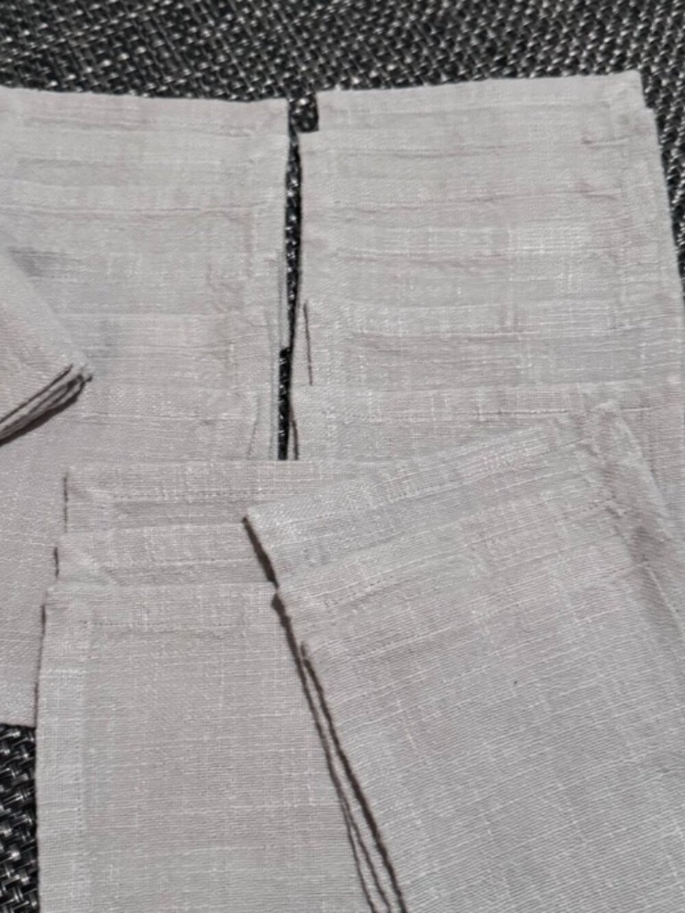 West Elm Textured Cotton Cocktail Napkins, NWT, 24 Napkins, 4 Sets of 6 - Picture 3 of 5